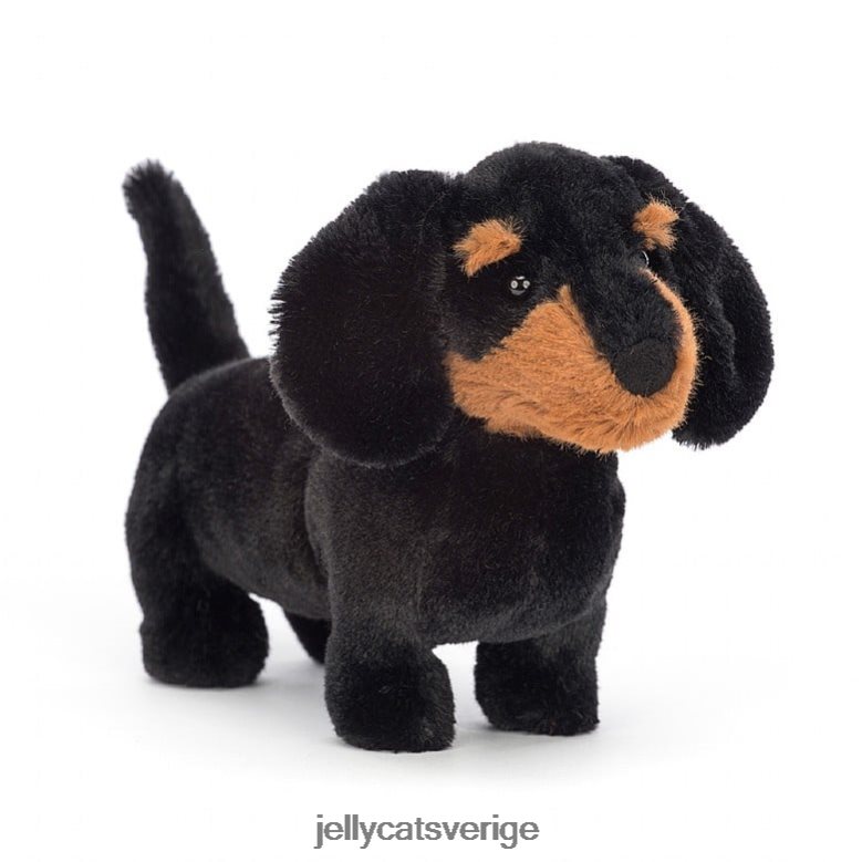 Jellycat leksak freddie korvhund svart 4206LT721