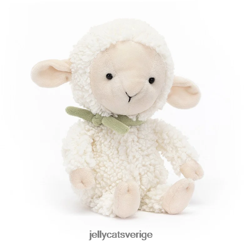 Jellycat leksak fuzzkin lammkräm 4206LT322