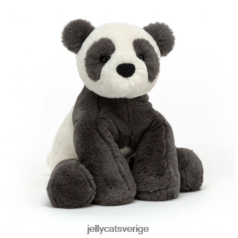 Jellycat leksak huggady panda black & cream 4206LT437