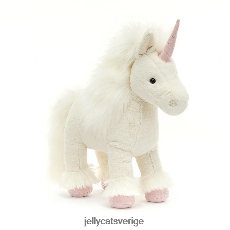 Jellycat leksak isadora enhörning vit 4206LT381