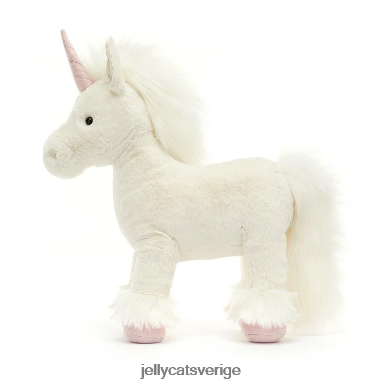 Jellycat leksak isadora enhörning vit 4206LT381