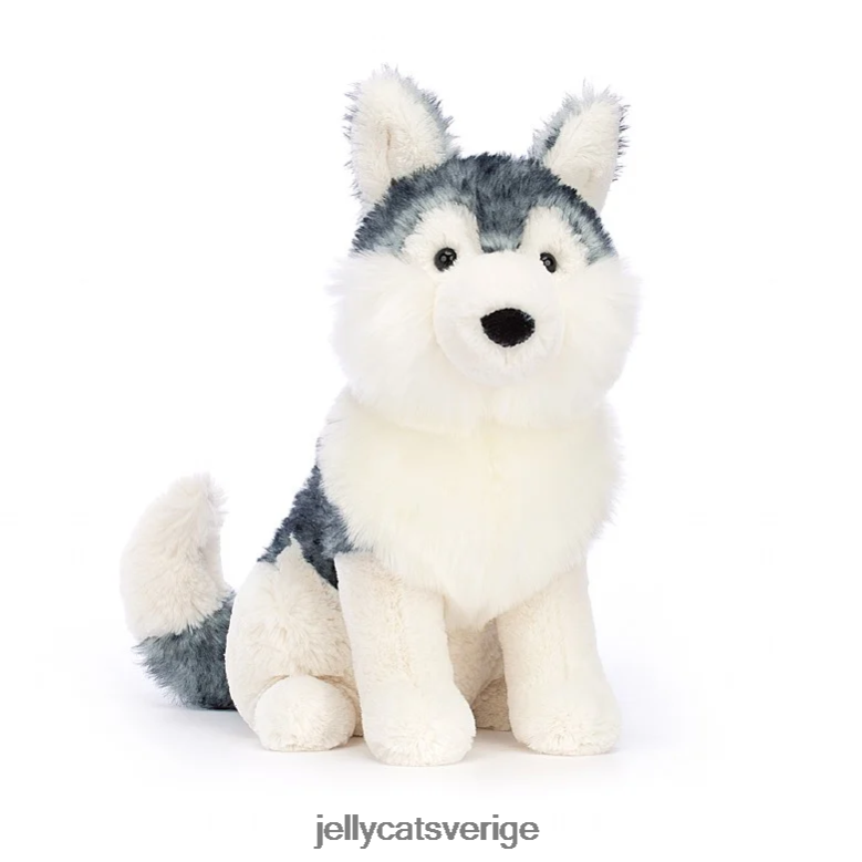 Jellycat leksak jackson husky grå och vit 4206LT632