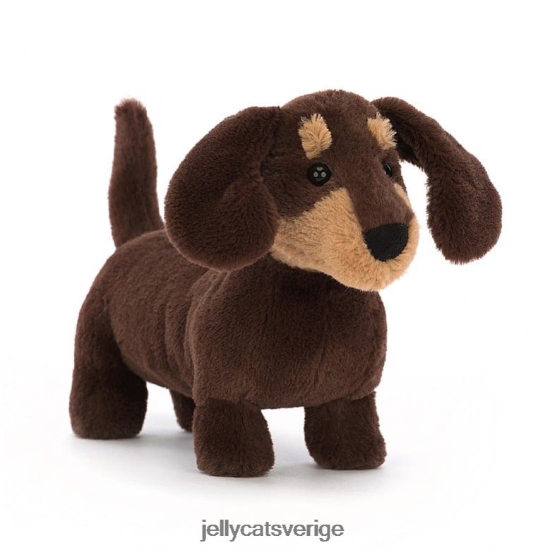 Jellycat leksak otto korv hund brun 4206LT247