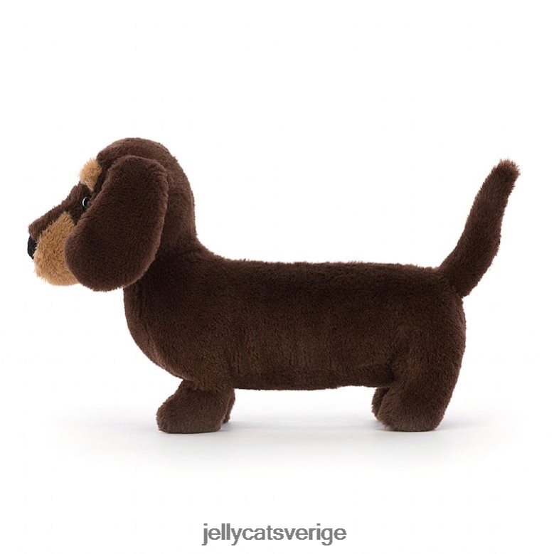 Jellycat leksak otto korv hund brun 4206LT247