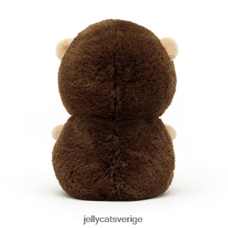 Jellycat leksak snoozing igelkott brun 4206LT412