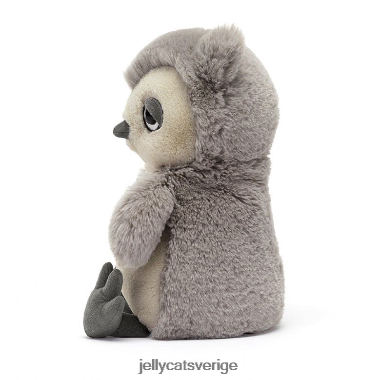 Jellycat leksak snoozling uggla grå och vit 4206LT494