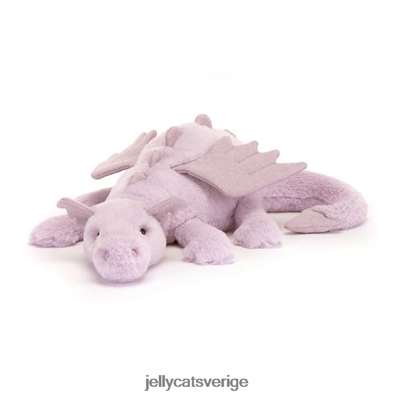 Jellycat leksak lavendel drake lila 4206LT41