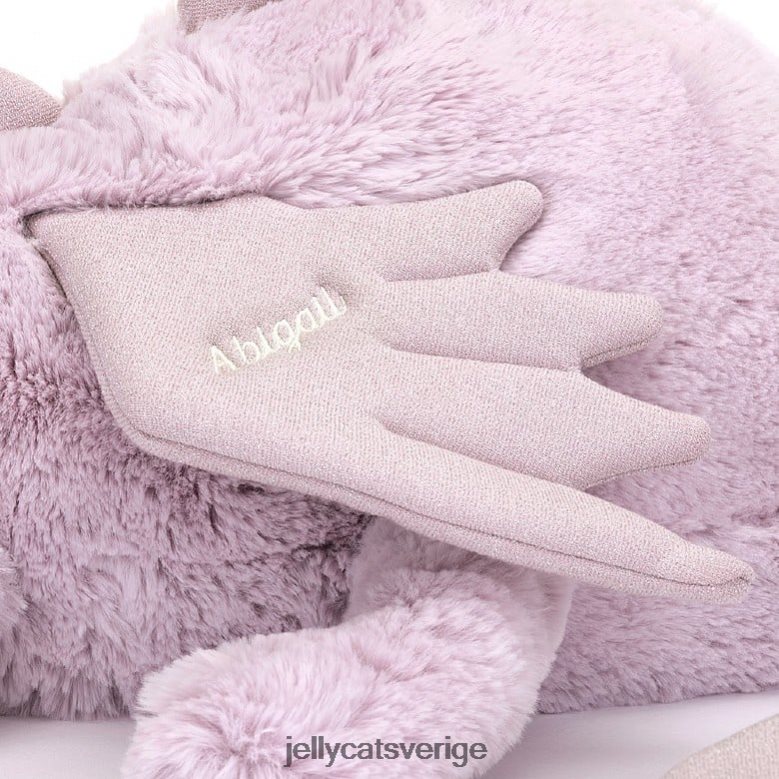Jellycat leksak personlig lavendel drake enorm lila 4206LT456