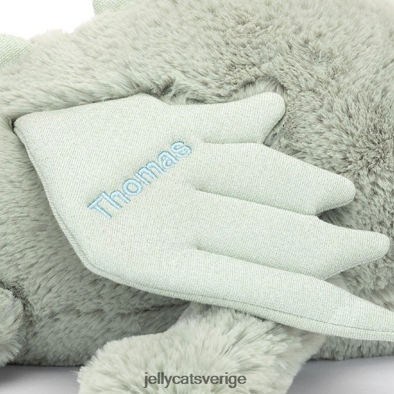 Jellycat leksak personlig salvia drake enorm ljusgrön 4206LT646