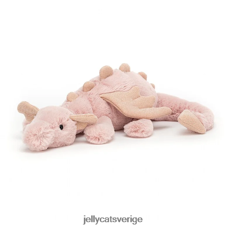 Jellycat leksak rosa drake 4206LT106